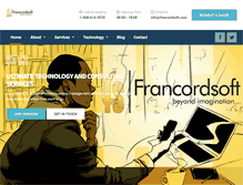 Tablet Screenshot of francordsoft.com